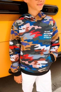 Camo "Fitting In" Set -Fashion Store sweaters sweatshirts camo fitting in hoodie lola the boys 28325852479590
