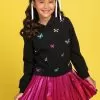 Gem Butterfly Hoodie -Fashion Store sweaters sweatshirts gem butterfly hoodie lola the boys 29659832254566