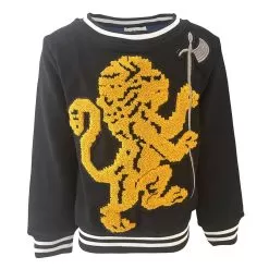 Lion's Crest Navy Crewneck 12 Lion's Crest Navy Crewneck -Fashion Store sweaters sweatshirts lions crest navy crewneck lola the boys 28475282686054