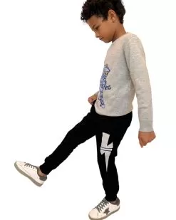 Stoked Robot Sweater -Fashion Store sweaters sweatshirts stoked robot sweater lola the boys 29238712205414