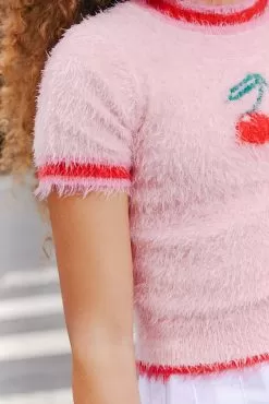 Women's Sweet Cherry Sweater -Fashion Store sweaters sweatshirts women s sweet cherry sweater lola the boys 29649687183462