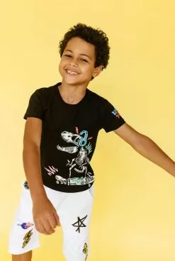 Jammin' Dino Tee -Fashion Store tees jammin dino tee lola the boys 28837848219750