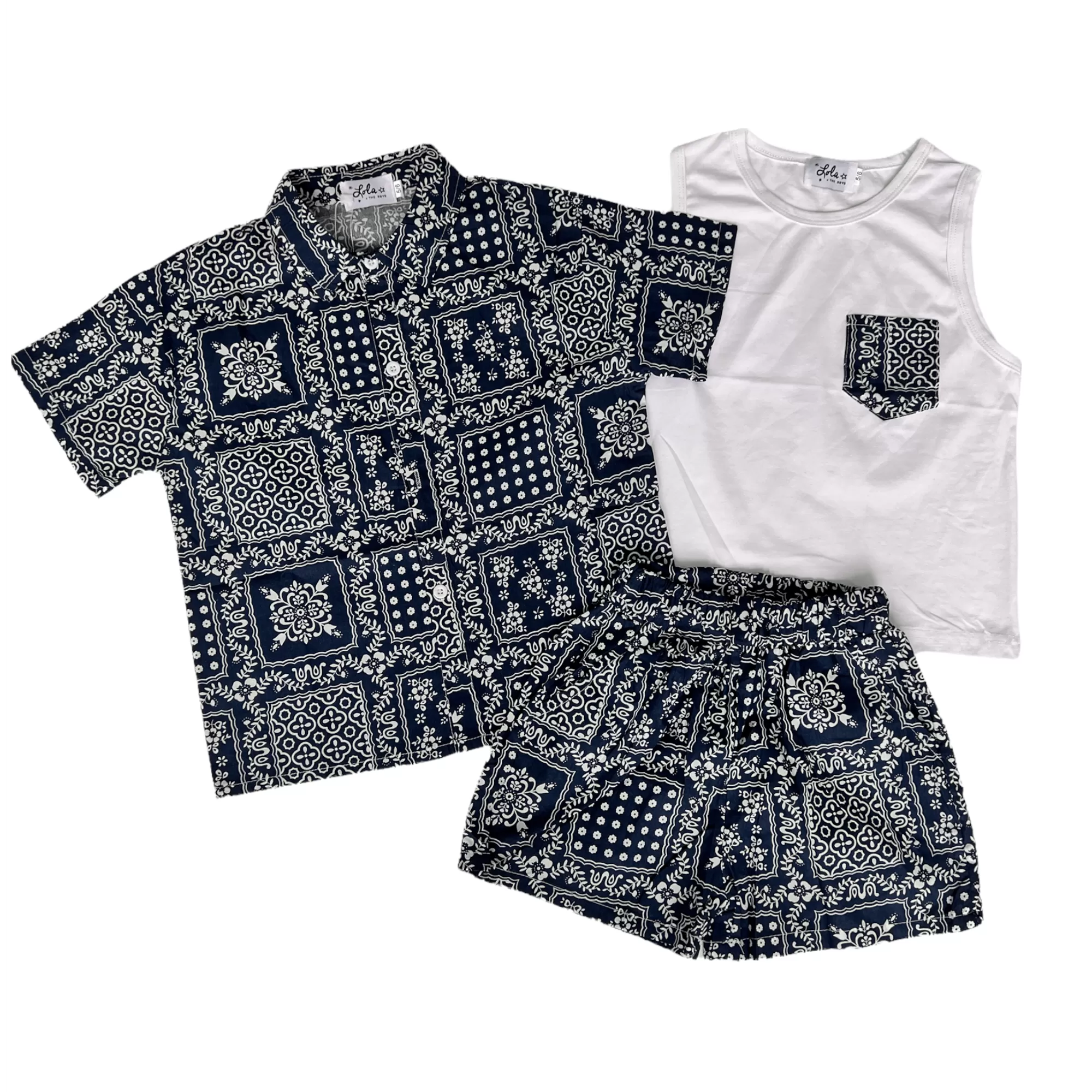 Tulum Bandana Set 4 Tulum Bandana Set - Image 2