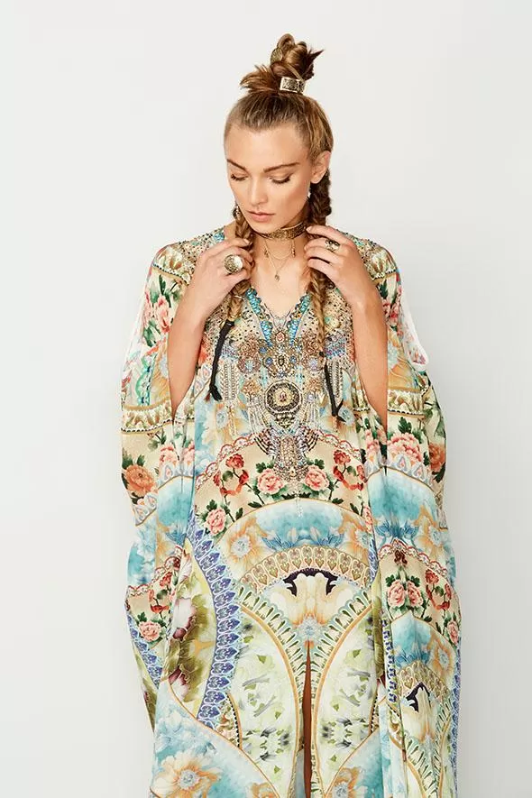 SPLIT FRONT AND SLEEVE KAFTAN SIGN OF PEACE 11 SPLIT FRONT AND SLEEVE KAFTAN SIGN OF PEACE - Image 9