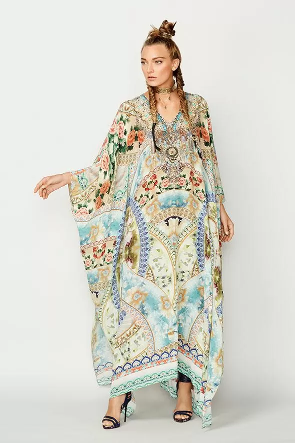SPLIT FRONT AND SLEEVE KAFTAN SIGN OF PEACE 10 SPLIT FRONT AND SLEEVE KAFTAN SIGN OF PEACE - Image 8
